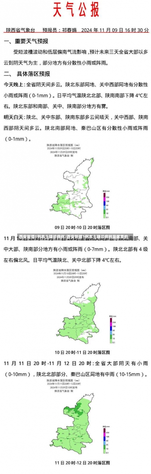 西安新增1例本土确诊病例/西安新增1例本土确诊病例是哪里的-第1张图片