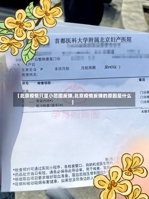 【北京疫情只是小范围反弹,北京疫情反弹的原因是什么】-第2张图片