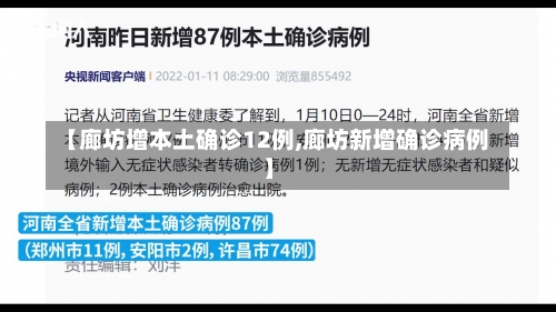 【廊坊增本土确诊12例,廊坊新增确诊病例】-第1张图片