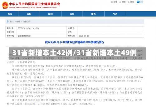 31省新增本土42例/31省新增本土49例-第3张图片