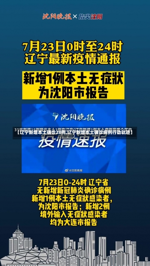 【辽宁新增本土确诊28例,辽宁新增本土确诊病例行动轨迹】-第1张图片