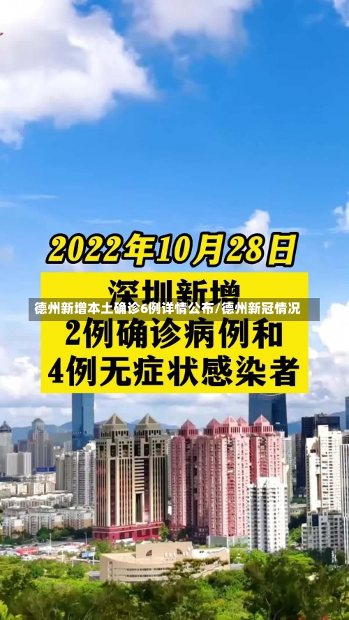 德州新增本土确诊6例详情公布/德州新冠情况-第2张图片